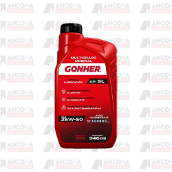 Aceite Multigrado SAE25W50 API SL 946 ml